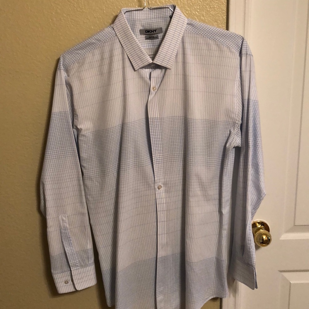 Men’s DKNY slim fit dress shirt